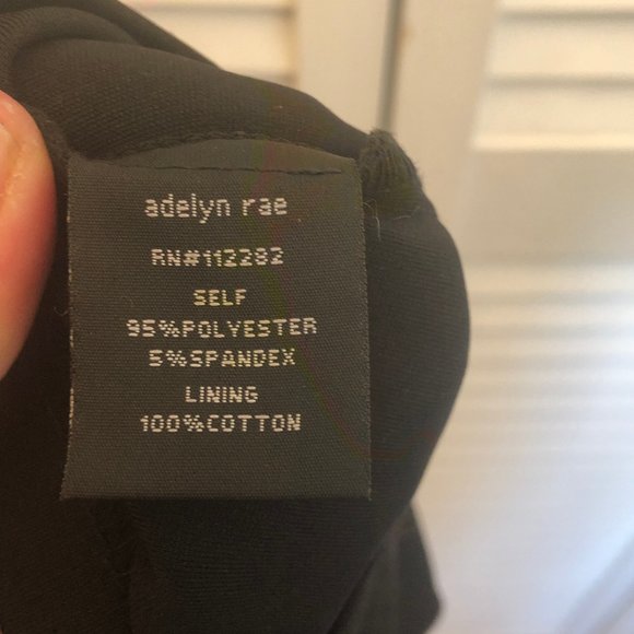 Adelyn Rae black dress, sleeveless, open back, XS - Picture 8 of 8